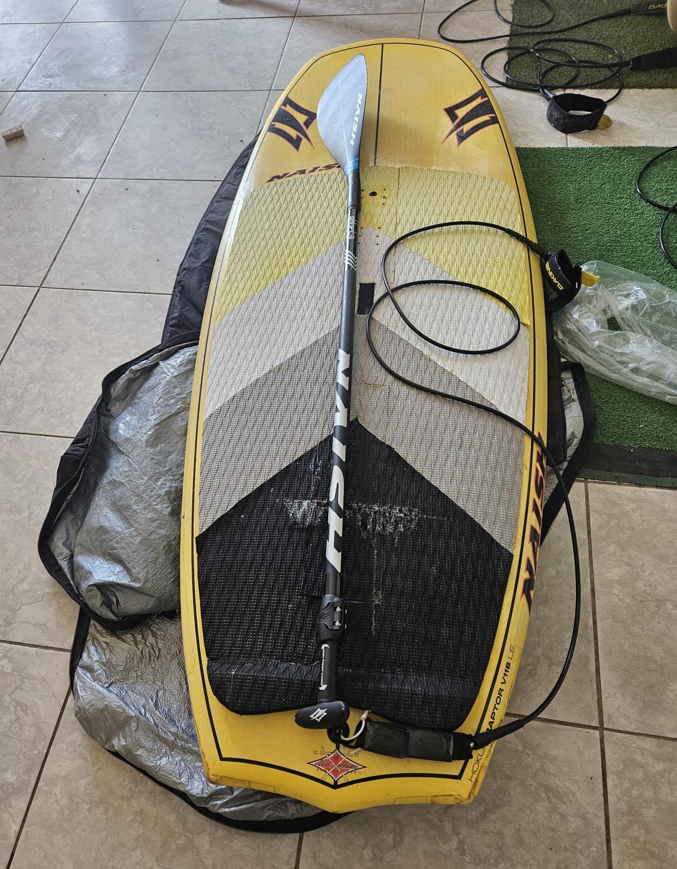 SUP Naish Raptor, 7ft, 116l